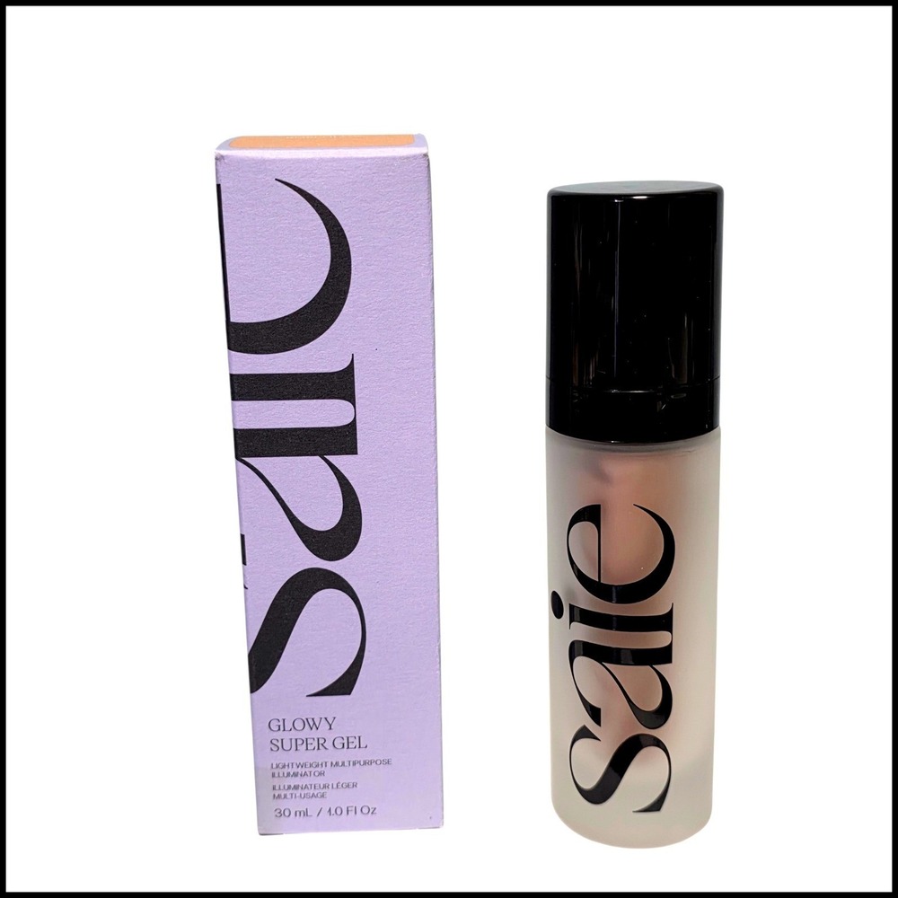 Saie Glowy Super Gel Lightweight Multipurpose Illuminator Roseglow 30ml 1.0 Fl O